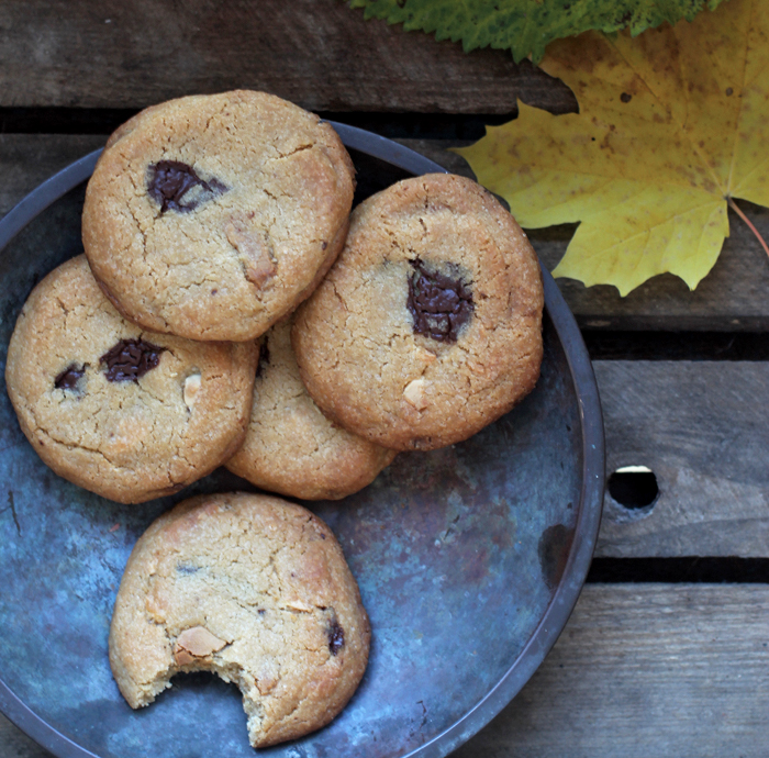 triple chocolate cookies